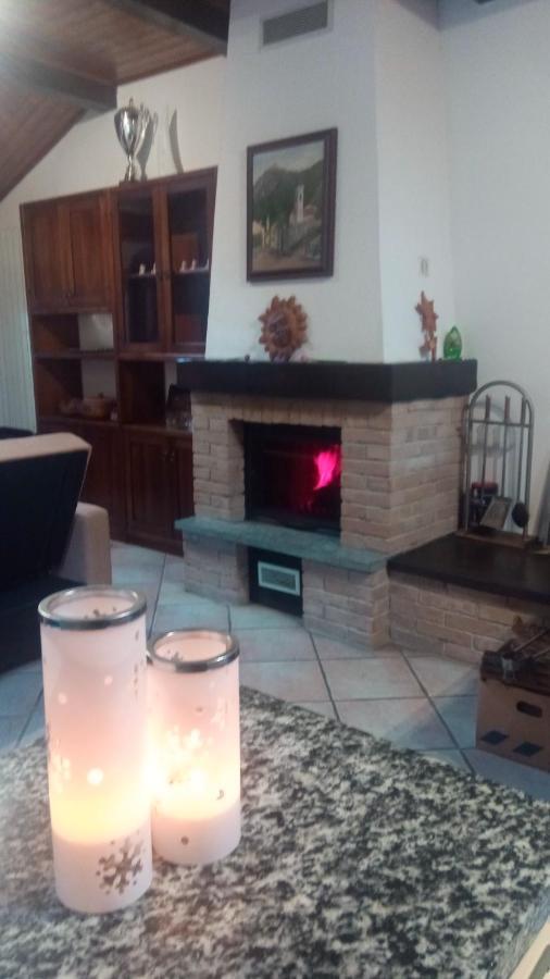 Вилла Casa Del Rustico, Indipendente Vista Sacra Con Dipinto Caprie Экстерьер фото