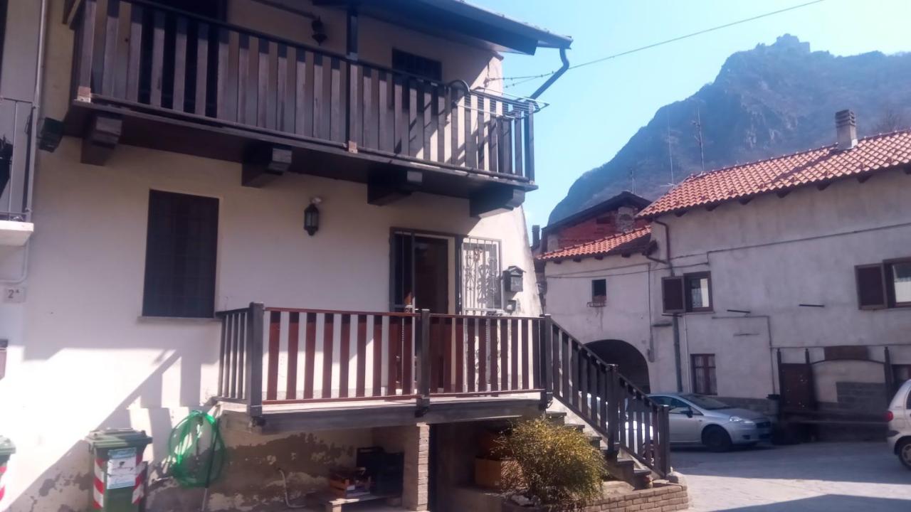 Вилла Casa Del Rustico, Indipendente Vista Sacra Con Dipinto Caprie Экстерьер фото